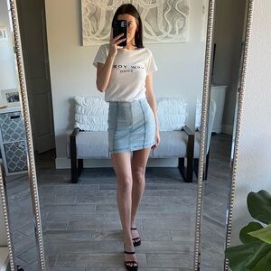 Free people Denim Mini Skirt